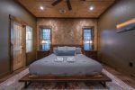 Highland Escape - Lower-Level Master Bedroom 